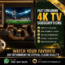 Unlimited 4K TV Subscription Services