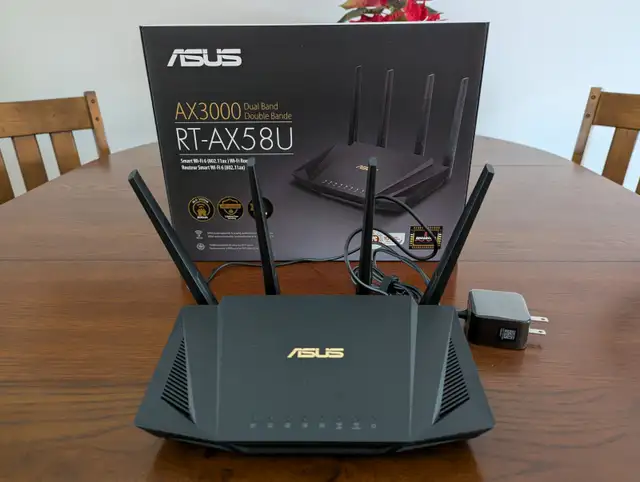 ASUS AX3000 Dual Band Router RT-AX58U