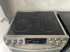 Cuisinière stainless vitrocéramique double convection Kenmore - Photo 2