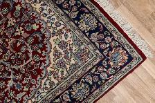 HANDKNOTTED PERSIAN KASHAN WOOL RUG 5.0FT x 7.5FT 1054 - Photo 2