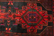 HANDKNOTTED PERSIAN HAMADAN WOOL RUG 11.2FT x 4.2FT 1060 - Photo 2