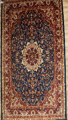 HAND KNOTTED BEAUTIFUL PERSIAN KASHAN WOOL RUG 6.6FT × 9.6FT. 10 - Photo 2