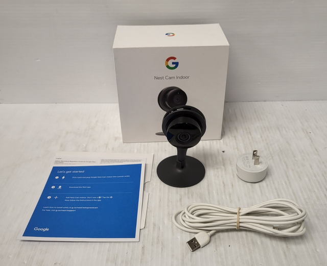 (N94496-2) Google A0160 Nest Cam Indoor Security Camera