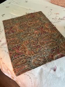 Rachel Ray paisley queen duvet cover and shams