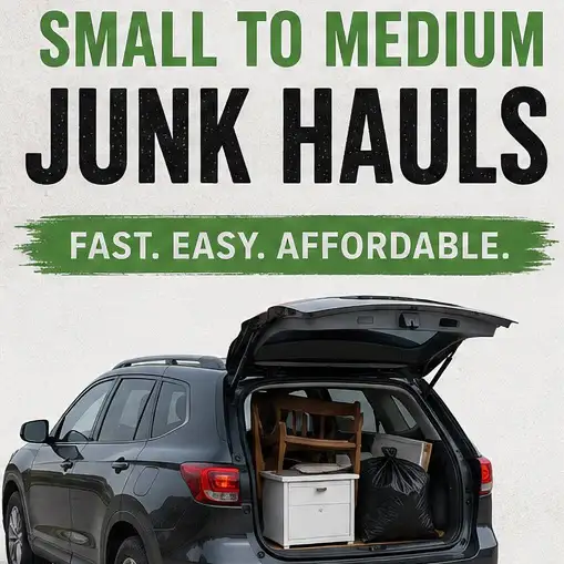 S/M Junk Removal - Fast, Affordable, Local