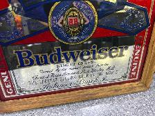 Stamford Art Budweiser Clock/Mirror Wall Art - Photo 2