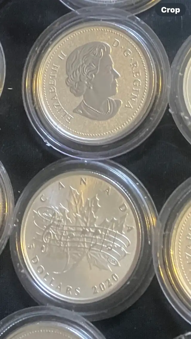 2020 silver quarter ounce music rounds