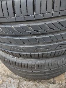 4 pneus été Hankook Ventus 235-50R19 comme neufs. - Photo 4