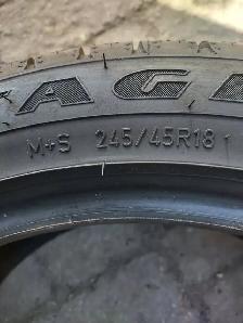 4 pneus été Goodyear Eagle Sport RUNFLAT 245-45R18 comme neufs - Photo 5