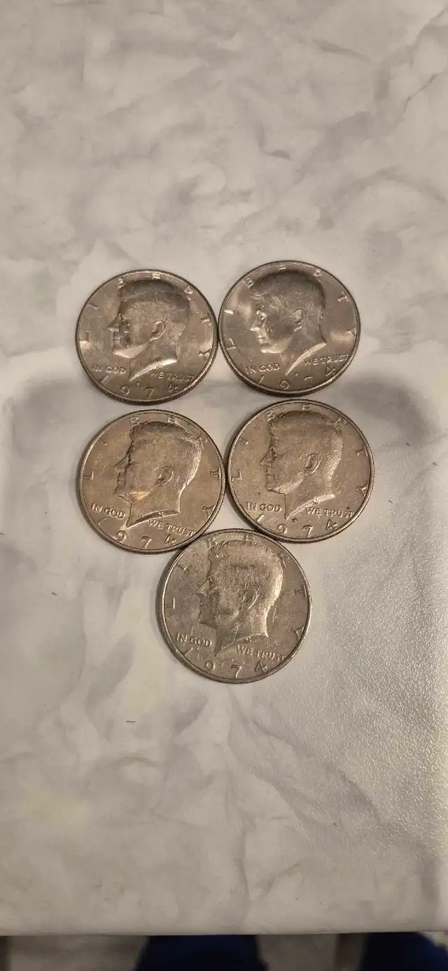 Kennedy half dollars