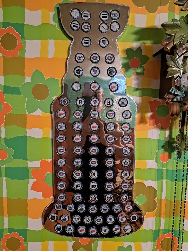 Hockey Beer Caps