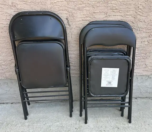 Black Folding Chairs