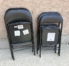 Black Folding Chairs - Photo 3