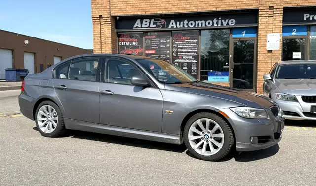 2011 BMW 328 Xi Meteor Grey on  White Leather