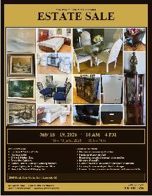 Estate Sale in Ville St Laurent - July 18 & 19