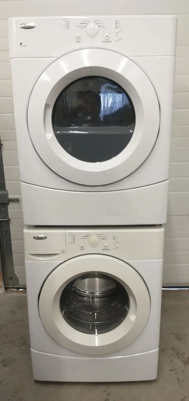 Whirlpool laveuse et secheuse '