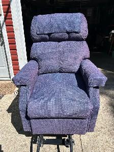 Pride Mobility lift chair.