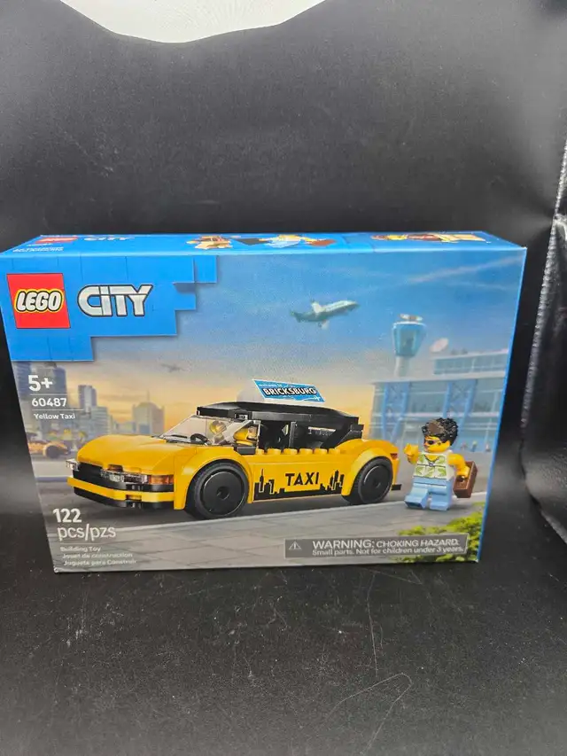 LEGO CITY YELLOW TAXI 60487