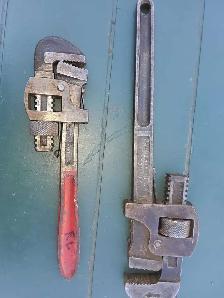 10 inch Hoppe  and a 12 inch Stillson Pipe Wrenches - Photo 2