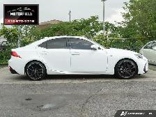 2017 Lexus IS 300 F Sport Series 2 Nav, Blindspot, White/Red - Photo 6