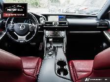 2017 Lexus IS 300 F Sport Series 2 Nav, Blindspot, White/Red - Photo 22