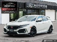 2019 Honda Civic Type R Manual White/Red, 306HP, Loaded