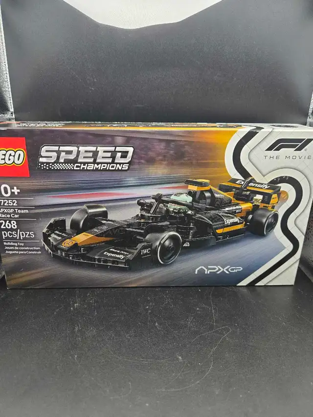 LEGO SPEED CHAMPIONS APXGP TEAM RACE CAR 77252