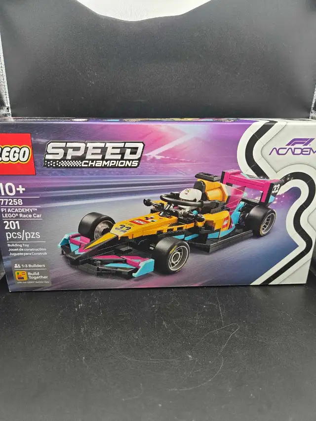 LEGO SPEED CHAMPIONS F1 ACADEMY LEGO RACE CAR 77258