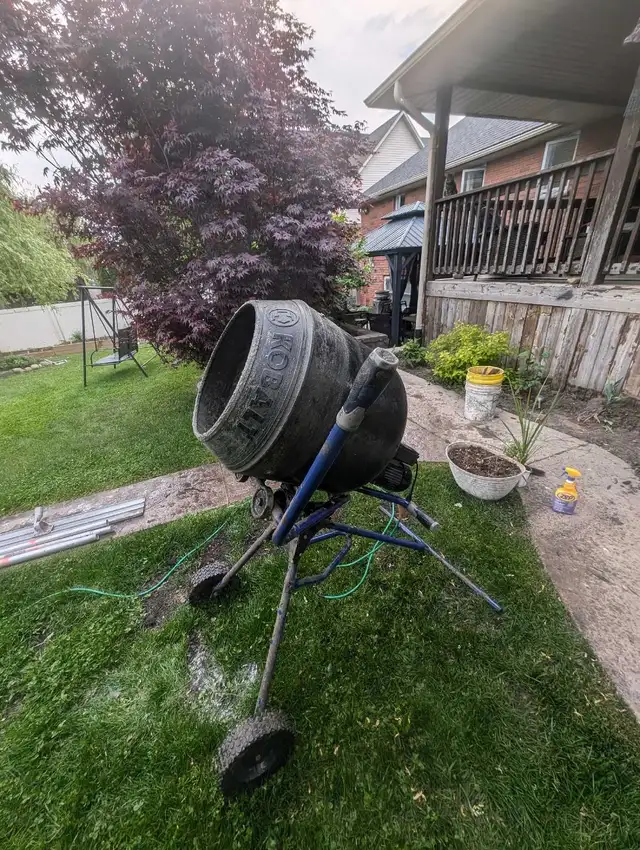 cement mixer for sale electric