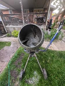 cement mixer for sale electric - Photo 2
