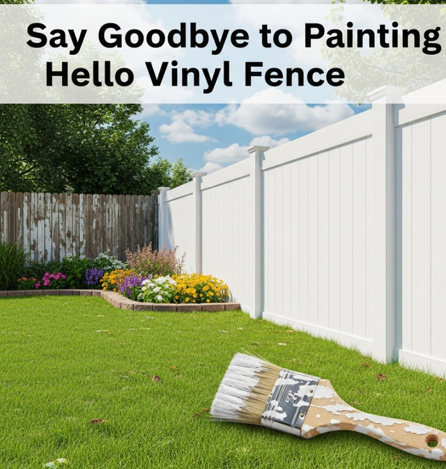 Vinyl Fencing – Durable, Stylish & Maintenance-Free!