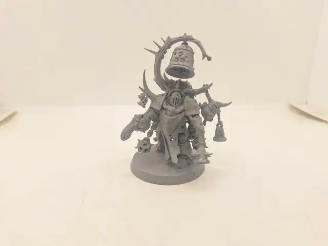 Warhammer 40k Deathguard Primed Gray Noxious Blightbringer
