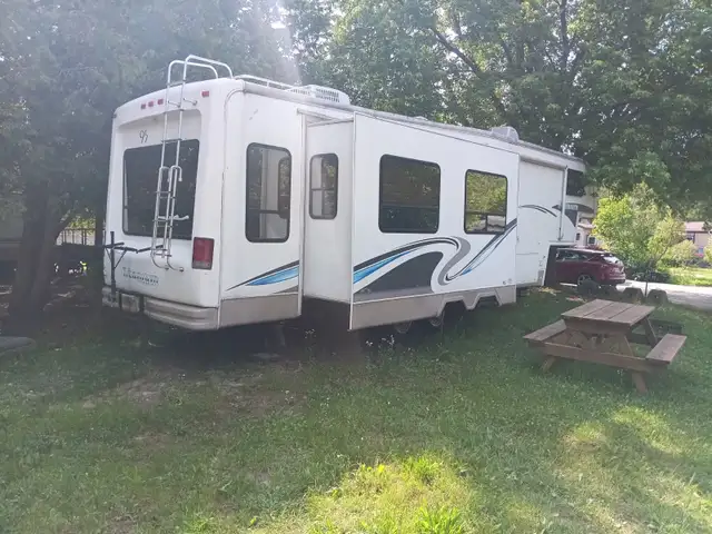 38ft titanium 5th wheel house trailer
