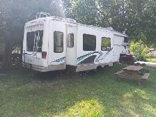 38ft titanium 5th wheel house trailer