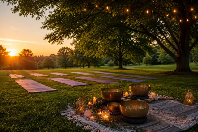 Sunset In The Park • Yoga & Sound Bath
