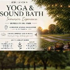 Sunset In The Park • Yoga & Sound Bath - Photo 2