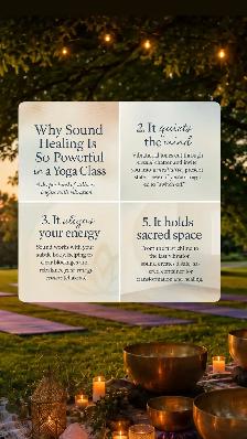 Sunset In The Park • Yoga & Sound Bath - Photo 3