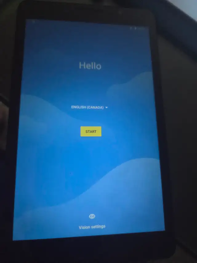 Android ZTE tablet
