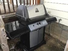 Natural gas barbq