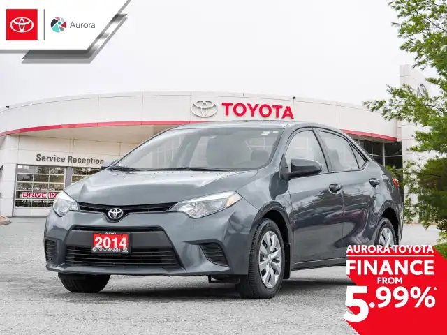 2014 Toyota Corolla CE Corolla LE Model