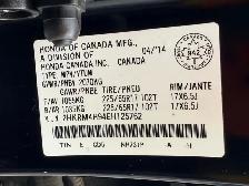 2014 Honda CR-V TOURING AWD (All Wheel Drive) 149KM CERTIFIED-WA - Photo 30