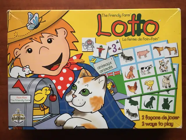 Jeux de société (10 jeux) – Enfants de 2 à 6 ans et plus (no1)