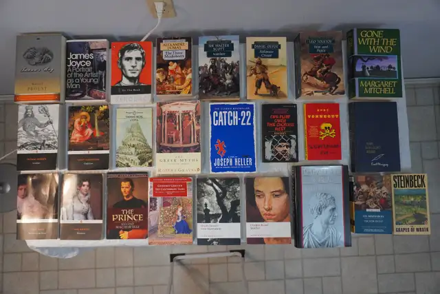 60 Books - Classics! - History! - Fiction!