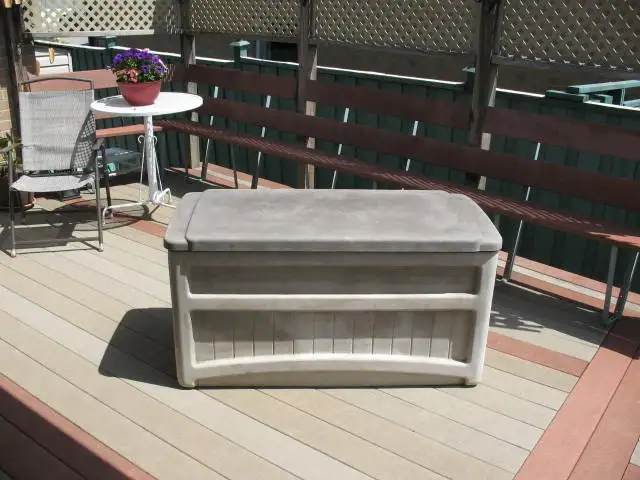 110 Gallon Outdoor Storage Deck Box
