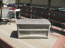 110 Gallon Outdoor Storage Deck Box