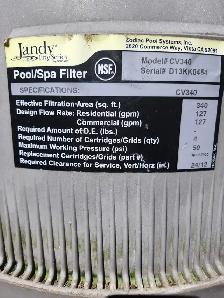 Jandy Pool/Spa Filter - Photo 2