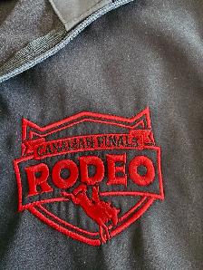 First CFR Rodeo Red Deer Leather Coat & Vest 2018 like new condi - Photo 4