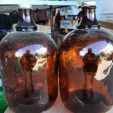 1 Imperial Gallon Brown Jugs