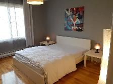 Logement 4 1/2 à louer meublé - face métro VIAU / Hochelaga - Photo 3