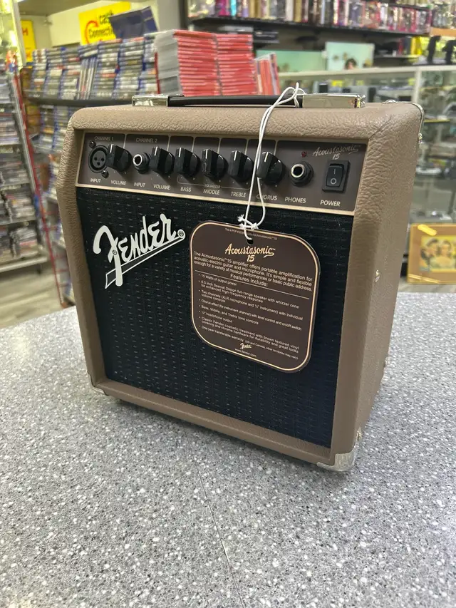 Fender Acousasonic 15 Guitar Amplifier